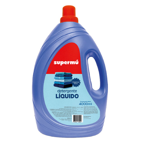 DETERG LIQ SUPERMU 4000ML FLORAL
